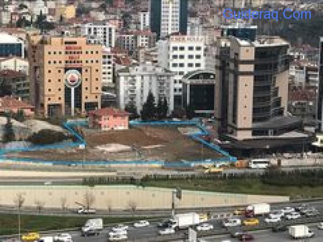 أرض للبيع بمساحة 3.012 متر مربع تقع في الجانب الأسيوي اسطنبول على طريق E-5 مناسبة لأي مشروع من المال